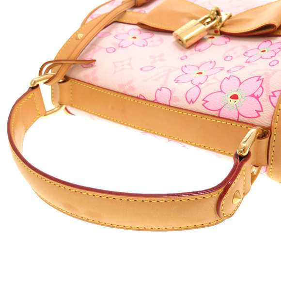 Louis Vuitton Monogram Cherry Blossom Sac Retro PM Pink - Picture 5 of 8